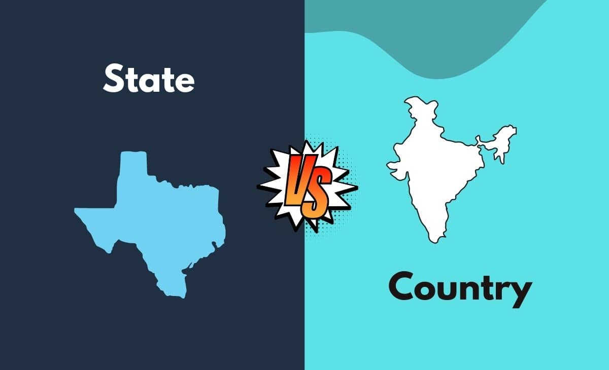 State Vs Country What s The Difference With Table 