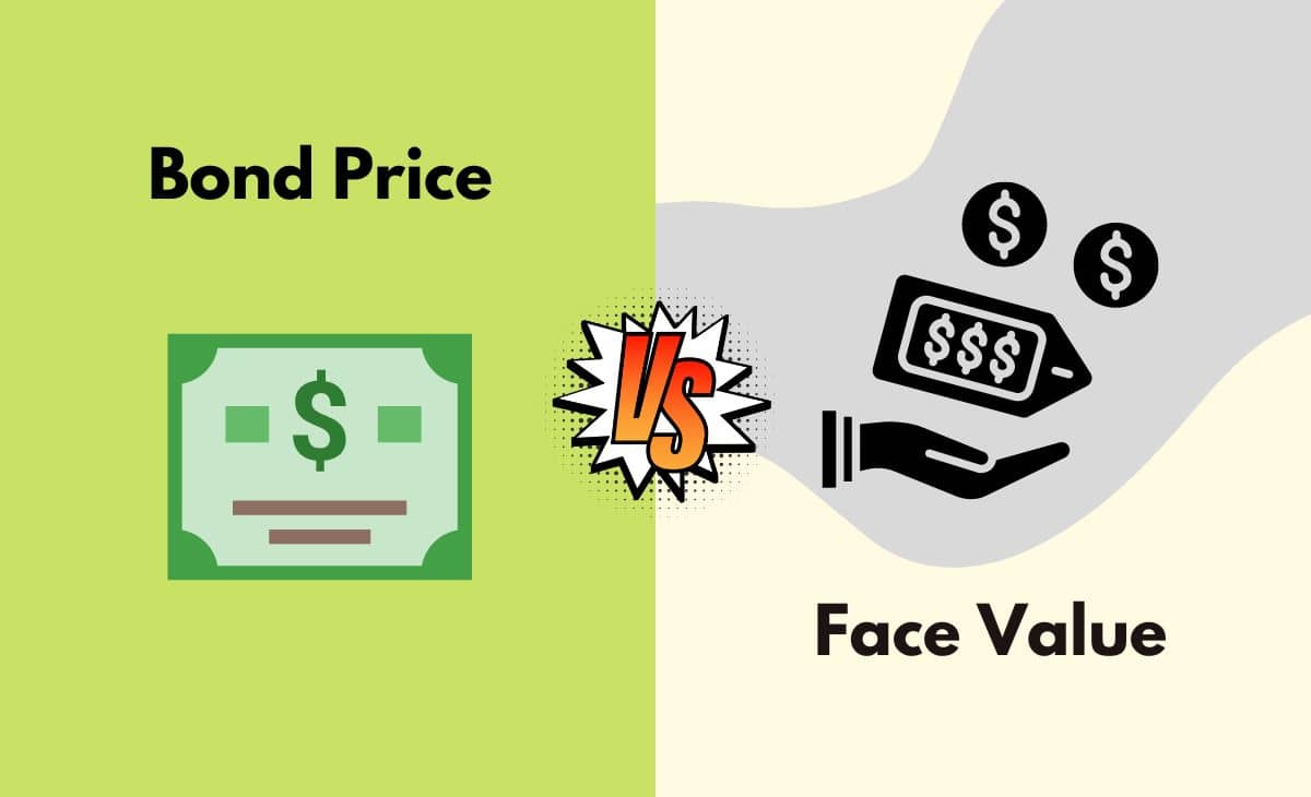 Bond Face Value Vs Price