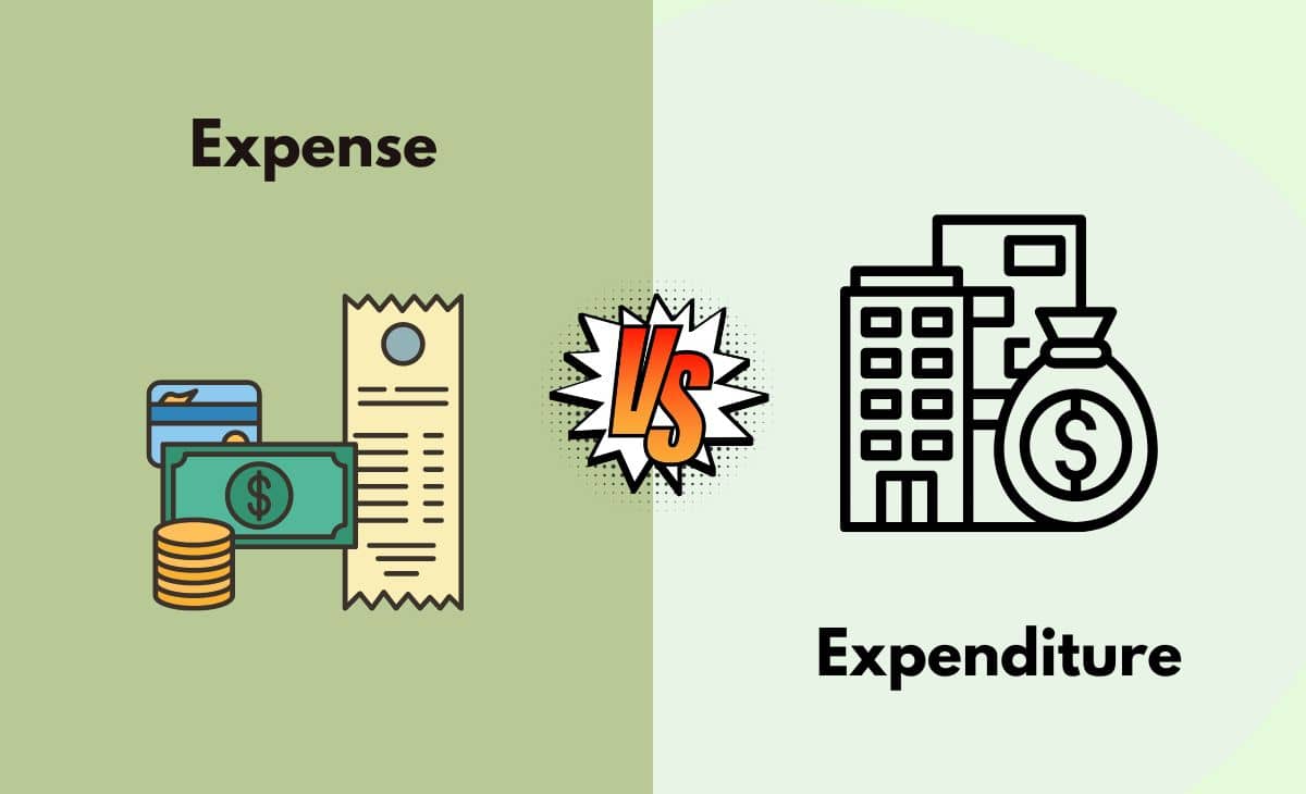 Expense Vs Expenditure What s The Difference With Table 