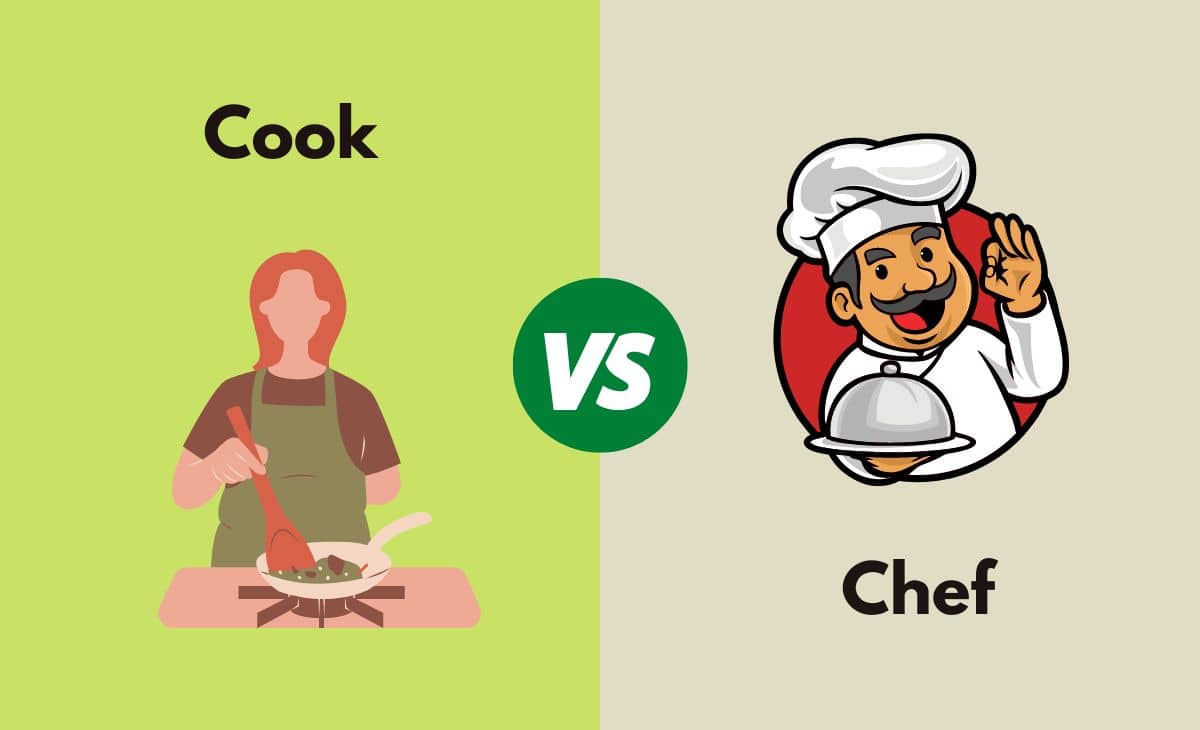 Cook Vs Chef What s The Difference With Table 