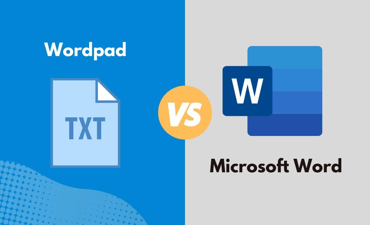 Microsoft Word Vs Wordpad What s The Difference With Table 