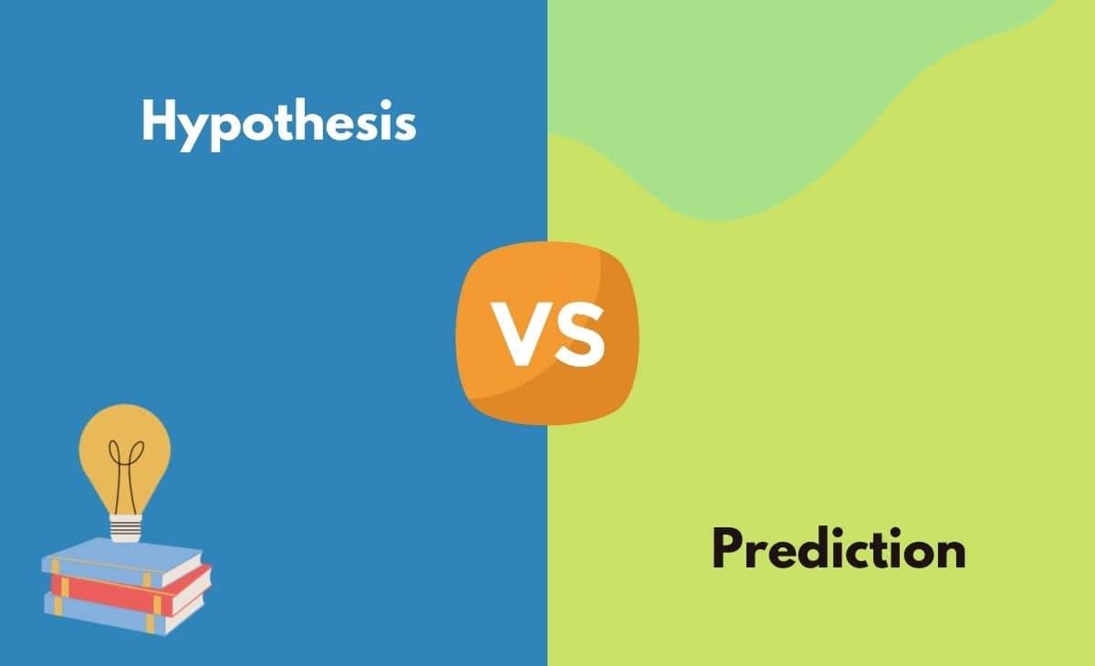 Hypothesis Vs Prediction What s The Difference With Table 